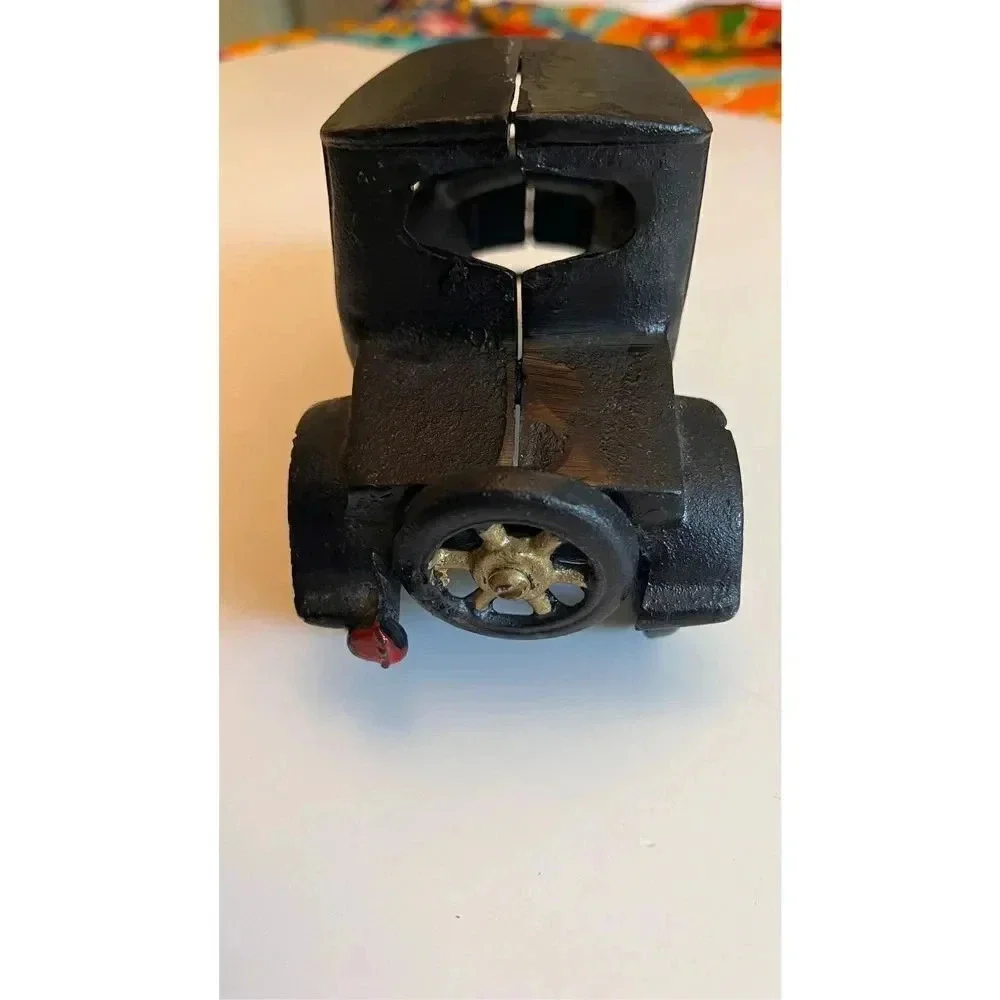Vintage Cast Iron Model‎ T Antique Car Complete
